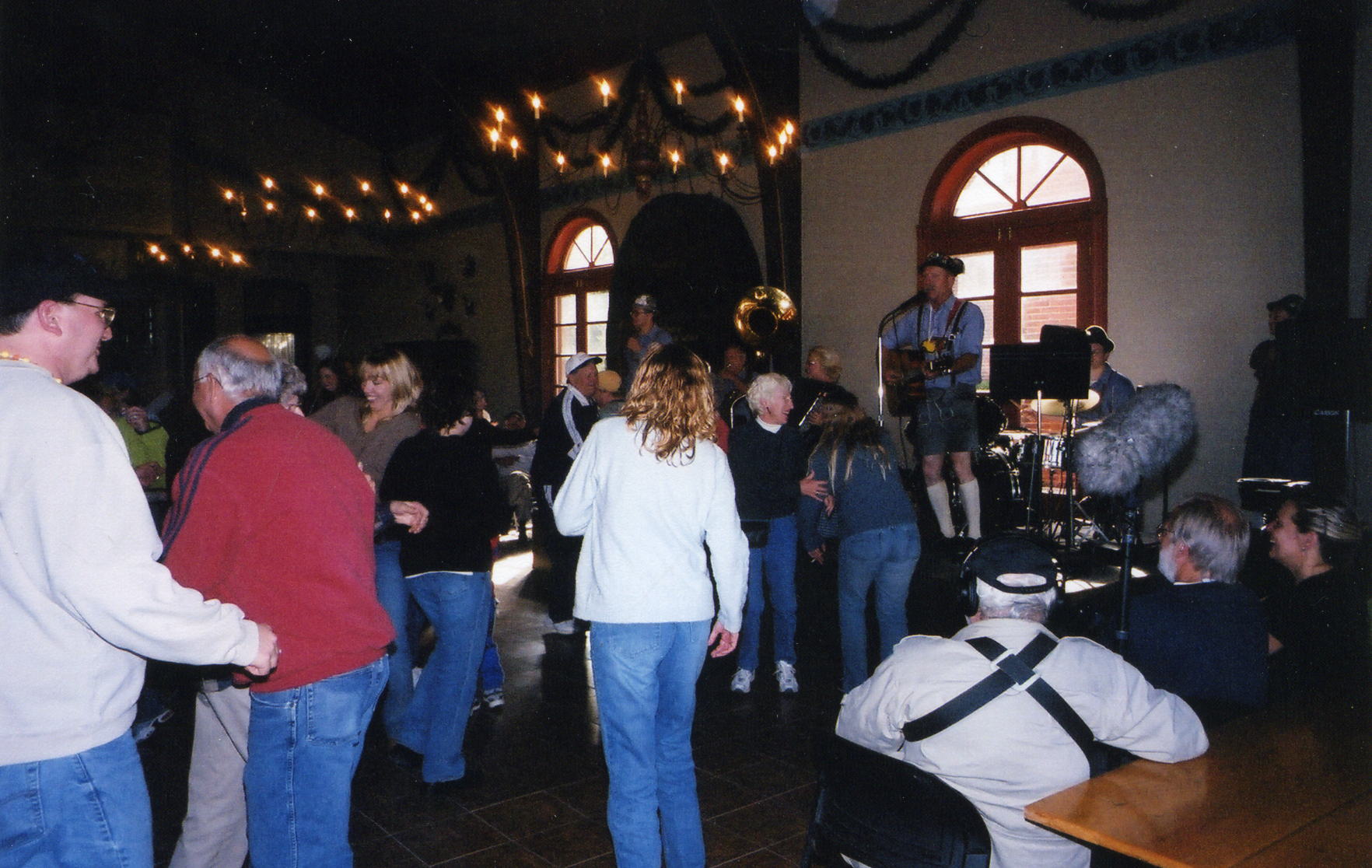 Bavarian dance hall