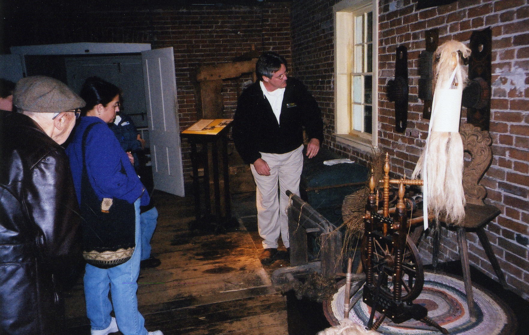 Inside old house