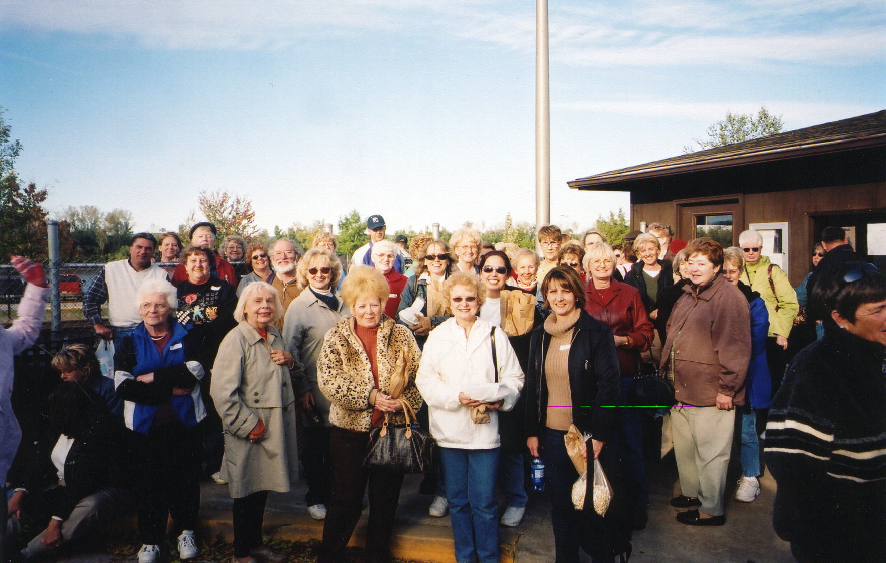 At Amtrak station in Hermann