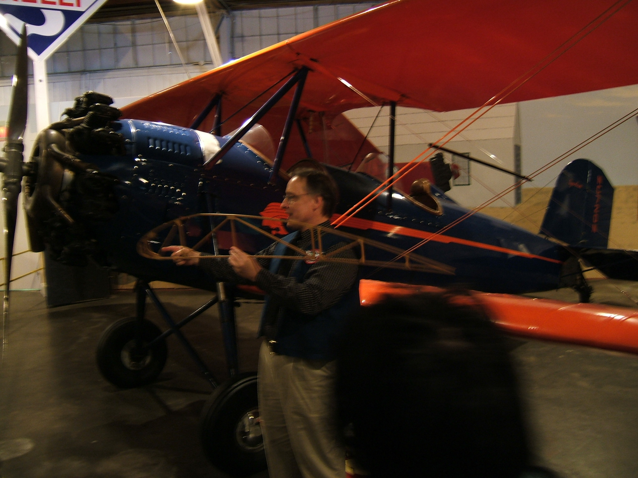 Guide at Tulsa Air & Space Museum